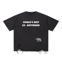 Load image into Gallery viewer, Snow Washed Raw-Hem T-Shirt