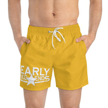 Load image into Gallery viewer, Yellow EL Swim Trunks