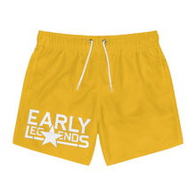 Load image into Gallery viewer, Yellow EL Swim Trunks