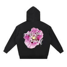 Load image into Gallery viewer, ATAP - Contrast Tape Raw Edge Double Layered Zip Hoodie