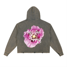 Load image into Gallery viewer, ATAP - Vintage Washed Frayed-Hem Hoodie