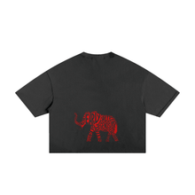 Load image into Gallery viewer, Classic Frayed Boxy Tee - 250 GSM
