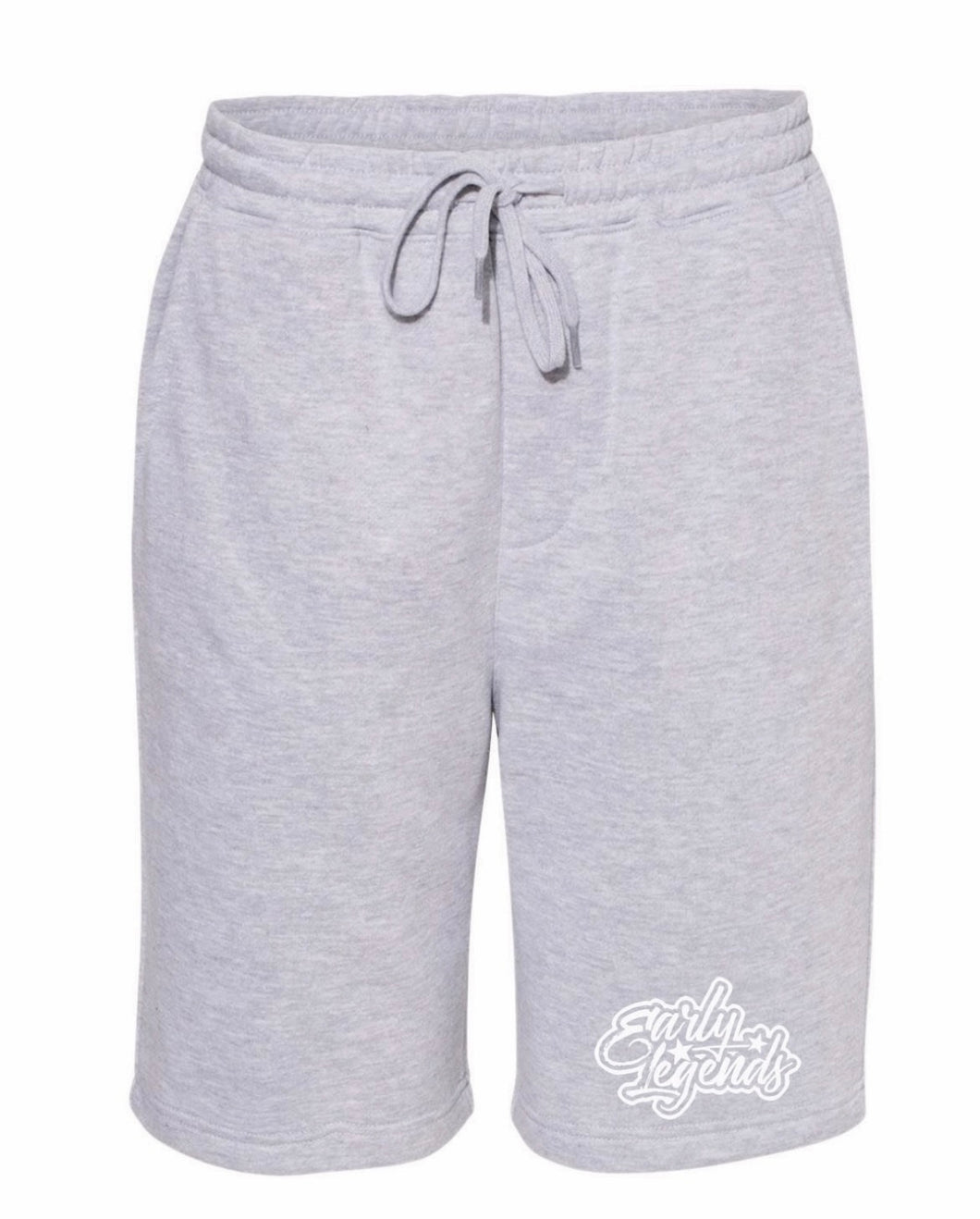 Grey logo shorts