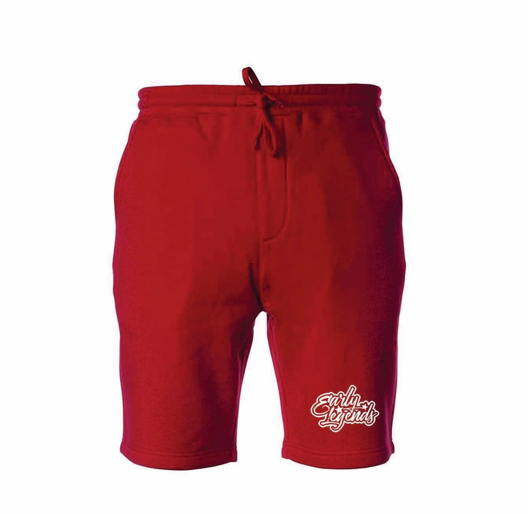 Red Logo Shorts